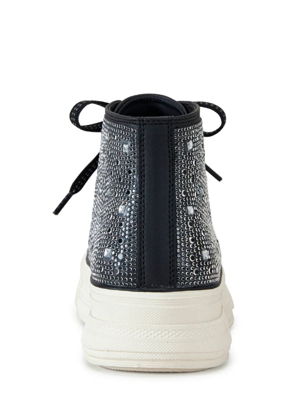 Azaela Wang Relish Embellished Platform Sneakers Black US 8.5-9 - Picture 3 of 11